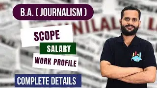 BA in journalism | Careers After Class-12 Science | Commerce | Arts | Demanding Career