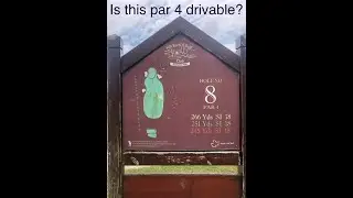 Drivable par 4 golf challenge | Hill Barn Golf Course
