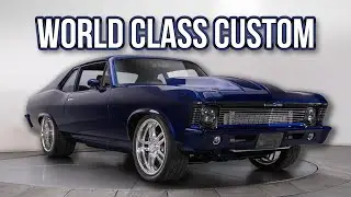 World Class Custom 1970 Nova Vortech Supercharged Stroker V8 T56 6-speed  -  SOLD  -  137297