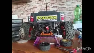 My old HPI Sprint 2 from 2012, old but good! Some small mods for to have fun tomorrow...