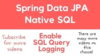 Enable Hibernate SQL Query Logging