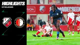 Highlights | FC Utrecht - Feyenoord V1 | Eurojackpot Vrouwen Eredivisie 2025-2026