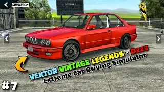 VEKTOR VINTAGE LEGENDS - D223 Car Drive in Single Player in Extreme Car Driving Simulator AGP #7