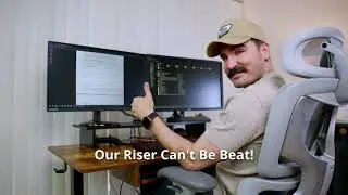 Dual Monitor Stand Riser (Standard Package)