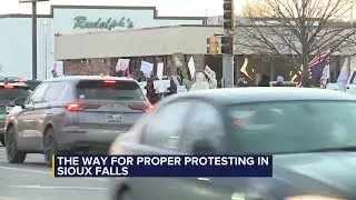 The way to properly organize a protest in Sioux Falls