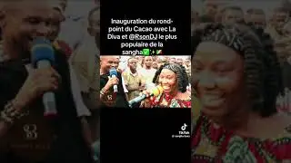 DJ erson  l'inauguration du rond-point B.A.C de Ouesso  empire