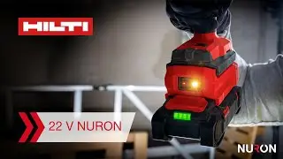 Tecnología de baterías de 22 V NURON de Hilti