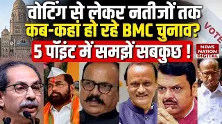 BMC Election 2026 : Voting से लेकर Results तक ,कब-कहां हो रहे BMC चुनाव? 15 January | Shinde | Raut