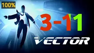 vector gameplay node-11 (technology park) #vectorgame #vector #nekki #matrix #shadow #parkour
