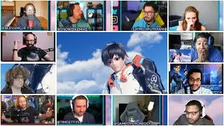 Reaction Mashup -  PSO2 NEW GENESIS Xbox Showcase Trailer