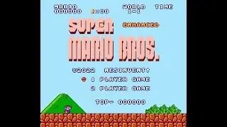 Super Mario Bros. Enhanced (Rom Hack) - Long Play