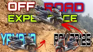 Off Road Experience Of Yamaha RayZR 125 In Nepal/Padam Nep