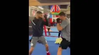 Gib new training footage for his upcoming fight