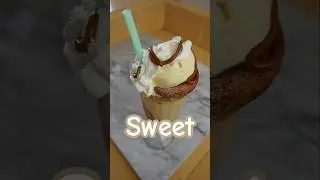 Dulce de leche milkshake