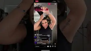Winter Blanco LIVE on Instagram 12-21 talks escort rumors