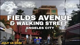 #Walking Around #Fields Ave & #Walking street #Angeles City , Pampanga Philippines 🇵🇭 #Len TV Vlog