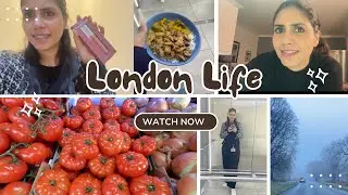 9-5 Work week | Lazy Dinner | London Life