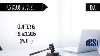 Public Authority| CHAPTER 16: RTI Act, 2005| JIGL