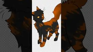 SPEEDPAINT - ЯРОХВОСТ [КОТЫ ВОИТЕЛИ] #speedpaint #cat #warriorcats #кв #ярохвост