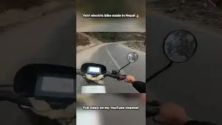 Yatri electric bike made in Nepal 🇳🇵#nepal