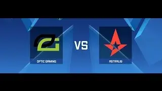 OpTic Gaming vs Astralis game 2 de_train [ECS] 12.12.2016