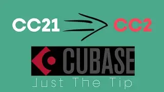 Converting CC in Cubase using MIDI INSERTS!