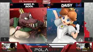 CFL Smackdown Ultimate 221 - Caskan (Pichu, Daisy) vs GoGo (Chrom, King K. Rool) - Winners R1