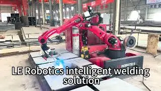 LE Robotics Live! Solution for Arc-shaped Fillet Weld Workpieces!