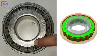 How Taper Roller Bearing Works | Mechanical Principle | 4KWH 1010 | #mechanical principles | #fun