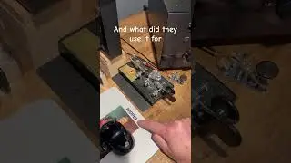 1942 Morse Code Key #morsecode #hamradio