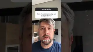 Consigo estágio na área com 17 anos? #programacao #estagio