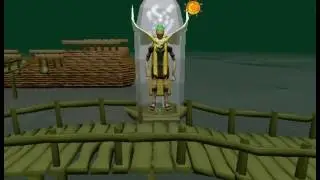 Runescape 99 Prayer Skill Cape Emote!  The New Alliance RS