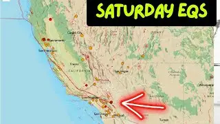 Southern California Earthquake activity. Deep Eqs Tonga Trench. Kilauea close to eruption.