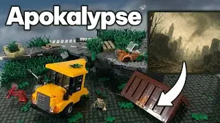Erweiterung am Lego Sumpf - Lego Stadt in der Postapokalypse [Moc]