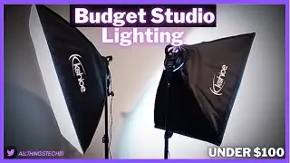 Softbox Lights For Under $100 | Kshioe Softbox Lights Quick Review