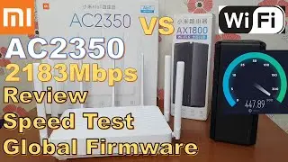 Xiaomi Mi AC2350 Router Review Vs AX1800 | Global Firmware Download