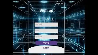 How To Make Login Form Using HTML & CSS - 16 Minutes (HTML,CSS)