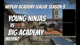 Young Ninjas vs BIG Academy Highlights /  at WePlay Academy League Season 3