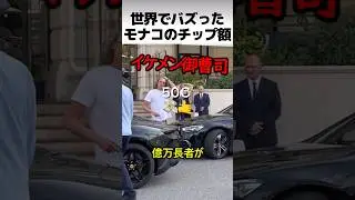世界でバズったモナコのチップ額