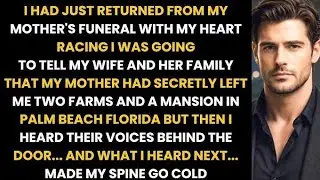 I Returned From My Mother's Funeral With A Secret Inheritance She Left For Me - And Heard My Wife..
