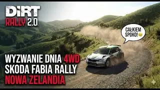 Dirt Rally 2.0 - Wyzwanie dnia 4WD up to 2000cc - Skoda Fabia Rally, Nowa Zelandia