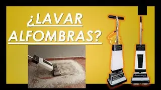 Como LAVAR una ALFOMBRA con una PULIDORA Lava Alfombras | Koblenz the Cleaning Machine y P-4000