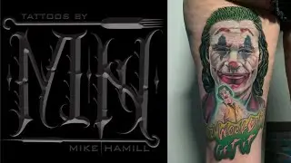 Ink Masters Tattoo Convention 2020 - Day One - Joker Portrait Tattoo