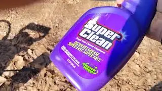 how I use super clean to clean my wheels and tires