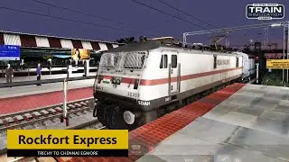 Train Simulator Tamil | Indian Train Game | Trichy to Chennai | Rockfort Express | Game Stay #train