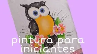 pintura para iniciantes//coruja🦉