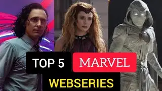Top 5 Webseries of MARVEL || #shorts  #marvel #webseries