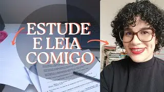 [02.10.25 QUI] Leia e estude comigo 4h | som ambiente e cron&ocirc;metro