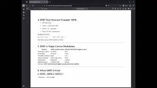 08 Access Network - DMT Tone Structure