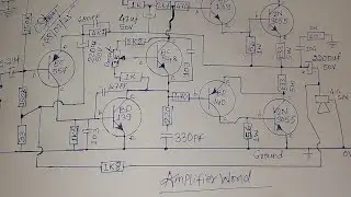 Vintage philips 40w amplifier circuit diagram study